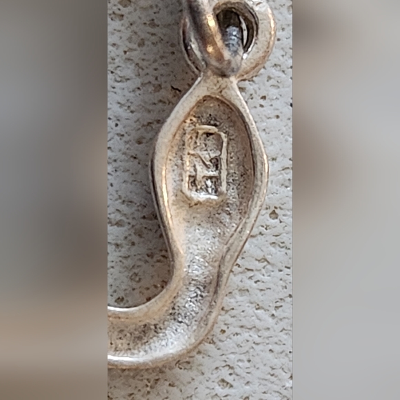 Vintage Sterling Silver Serpent and Cross Pendants. - Picture 2 of 5